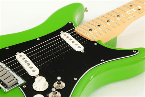 B Stock Fender Player Lead Ii In Neon Green Andertons Music Co