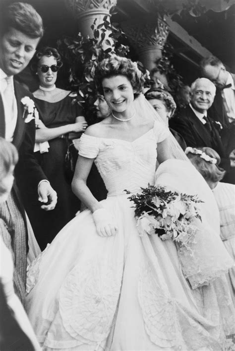 The Powerful Story Behind Jackie Kennedys Wedding Dress Vanity Fair