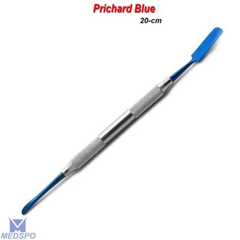 Dental Pritchard Periosteal Elevator Blue Titanium Implant Surgery
