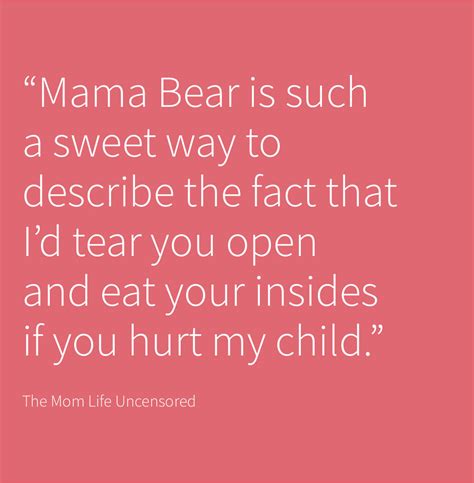 The Power With Grace Blog Dont Mess With Mama Bear