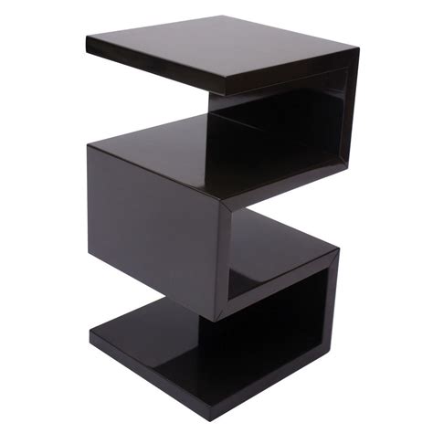 These types of tables look expensive and artistic, yet they do not offer much storage space. Add modern style to your interior with this Haig side ...