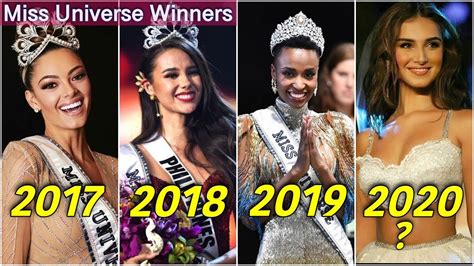 Miss Universe Winners List Last 20 Years 2000 2019 Tara Sutaria In 2020 Top10sense