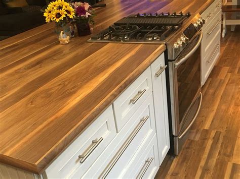 How doers get more done™. My dream kitchen. Formica Wide plan walnut countertop ...