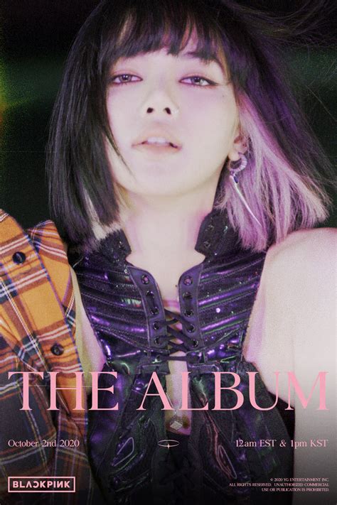 Blackpink The Album Lisa Teaser Poster 2 Rkpop