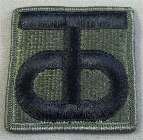 Us Army 90th Infantry Division Subdued Merrowed Edge Patch Ebay