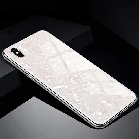 Luxury Marble Tempered Glass Case Cover For Apple Iphone X Xs Xr Max 10
