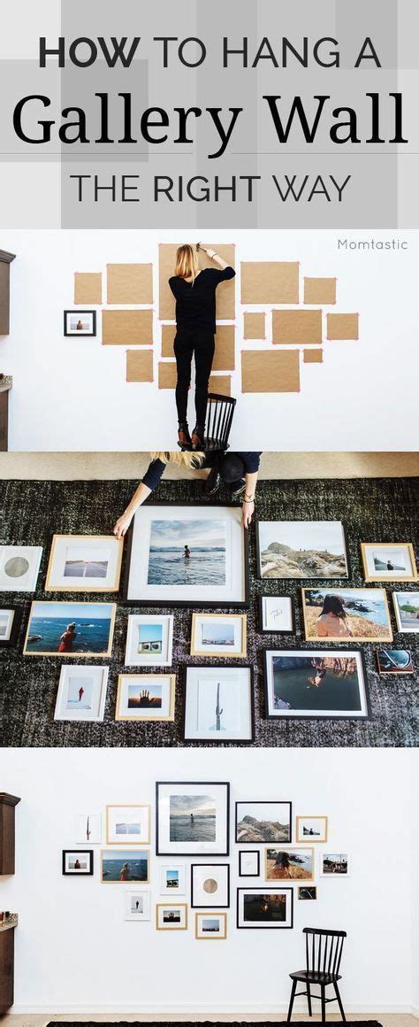 How To Hang A Gallery Wall The Right Way Diy Gallery Wall Easy Home