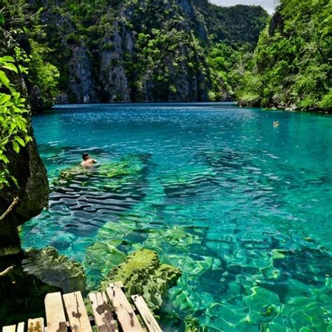 Kayangan Lake Philippines Places Travel Beautiful Places