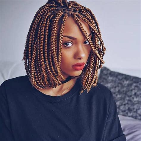 It does not matter how short or long your hair is when it comes to weaving however, african braids do help with the growth of your hair, but that does not mean you weave the braids for a very long time. How To Box Braids Tutorial And Styles | Box Braids Guide