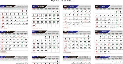 Download Template Kalender Indonesia Lengkap Dengan Hari Libur 2017