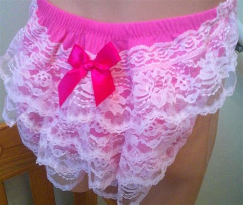 sissy bubble gum pink rhumba spank me panty modified vassarette xl vtg nylon ebay
