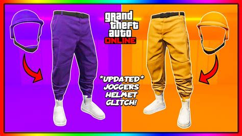 UPDATED GTA 5 ONLINE HOW TO GET ORANGE PURPLE JOGGERS BULLETPROOF