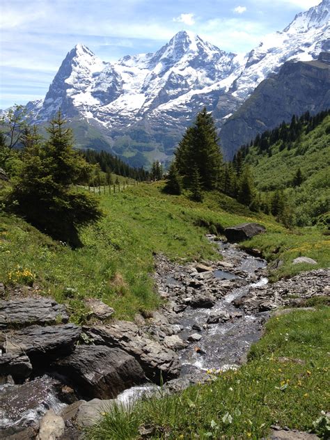 Murren Switzerlandone Of The Most Beautiful Places In The World