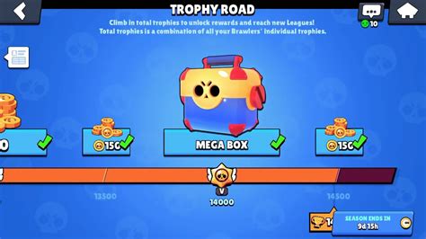 Hitting 14500 Trophies In Brawl Stars End Game Trophy Road Finish