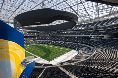 Sofi Stadium Tour Exploring The Rams And Chargers New Football Stadium
