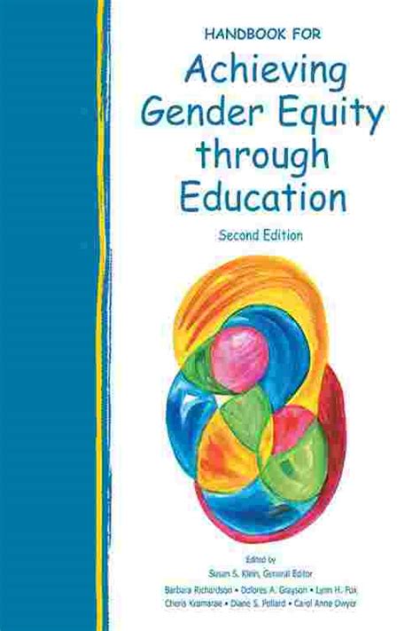 [pdf] handbook for achieving gender equity through education by susan s klein ebook perlego