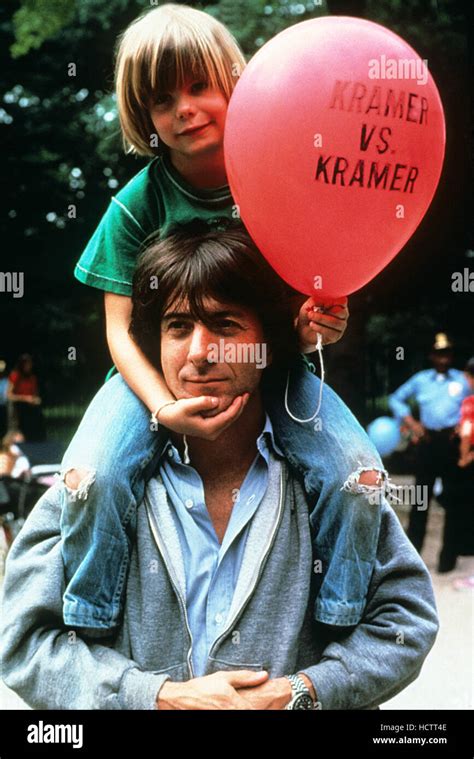 Kramer Vs Kramer From Top Justin Henry Dustin Hoffman On Set 1979
