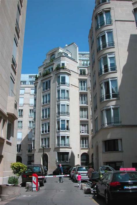 Paris Architecture Rue De La Tour