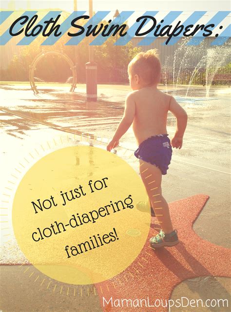 Cloth Swim Diapers Not Just For Cloth Diapering Families