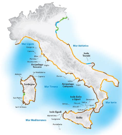 Cartina Italia E Mari Cartina Francia