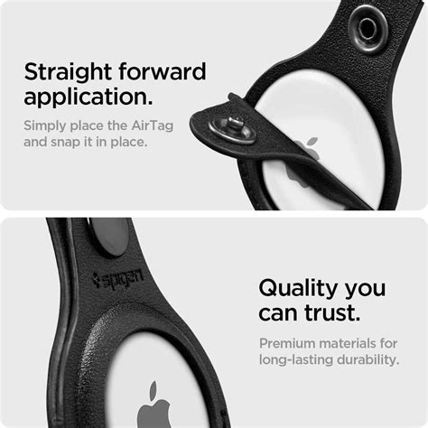 Protective iphone, samsung, google pixel, airpods cases & essential device accessories. SPIGEN VALENTINUS AIRTAG CASE BLACK | Flavour-Design Shop