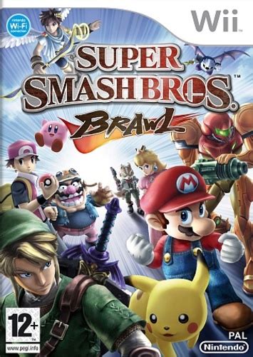 Super Smash Bros Brawl Wii Pegi 12 Beat Em Up 45496900397 Ebay