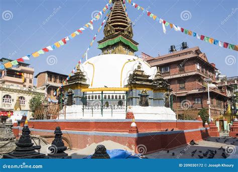 Kathesimbhu Stupa In Kathmandu Nepal Editorial Photography Image Of