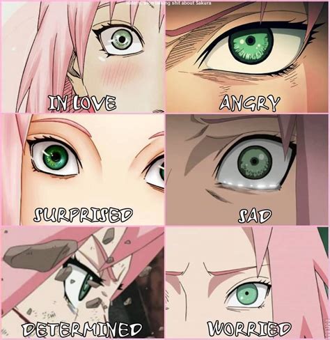 Eyes With Images Sakura Haruno Sakura Anime