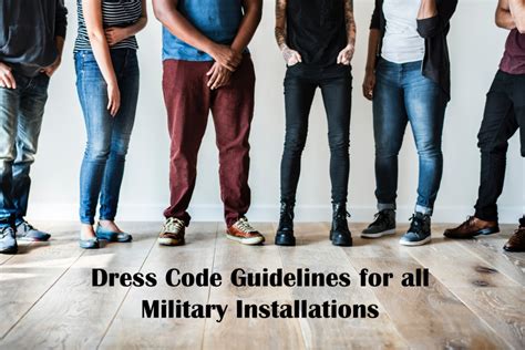 Dress Code Guidelines For Military Installations
