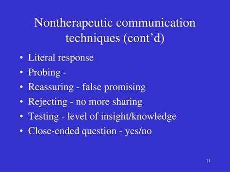 Ppt Therapeutic N Pt Relationship Communication Powerpoint