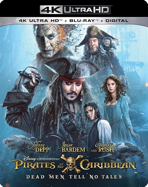 Captain jack sparrow is pursued by an old rival, captain salazar, who along with his crew of ghost pirates has escaped from the devil's triangle, and is determined to kill every pirate at sea. Pirates Of The Caribbean: Dead Men Tell No Tales (Blu-ray ...