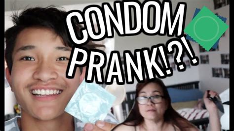 CONDOM PRANK ON MOM YouTube