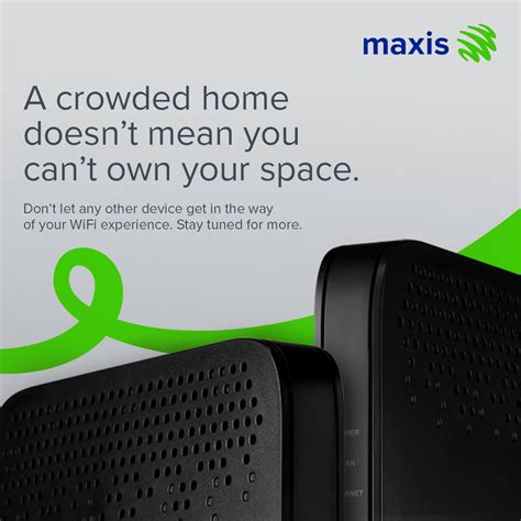 Maxis Fibre Free Wifi 6 Certified Router For The Best Home Wifi