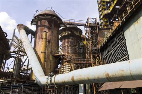 Vitkovice Iron And Steel Works Towering Structures Stock Image Image