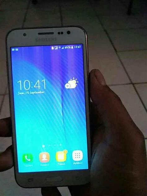 Klik tombol home untuk konfirmasi ok. Kenapa Layar LCD HP Samsung J5 Prime Berkedap-kedip
