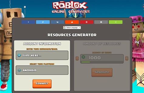 Roblox is a game where you have to use blocks to create your own designs. Robux Generator in 2020 | Generation, Surveys, Language ...