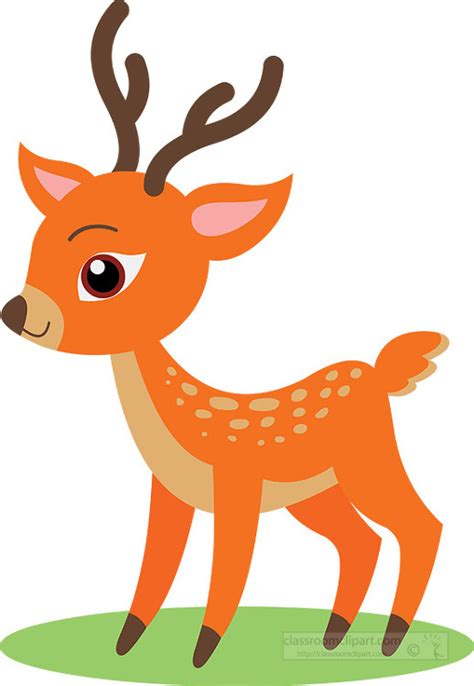 Deer Clipart Deer Clip Art Wildlife Clipart Graphic Invitations