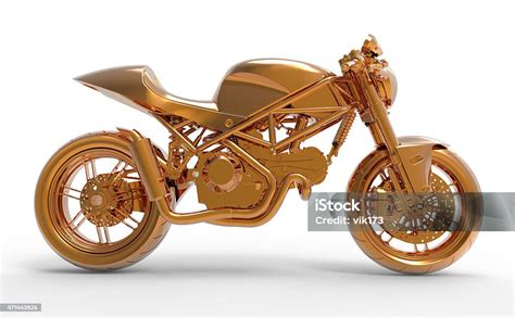 Golden Motorcycle Stock Photo Download Image Now 2015 Adventure
