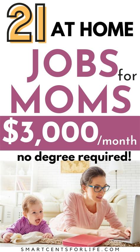 Legitimate Stay At Home Mom Jobs That Pay Well Stay At Home Jobs Mom Jobs Flexible Jobs