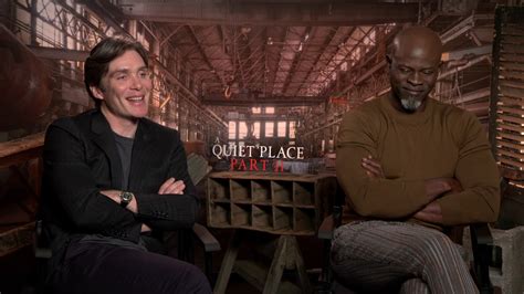 Частина ii, (special) a quiet place part ii silent experience, un lugar tranquilo: Cillian Murphy and Djimon Hounsou Discuss Their Roles in A ...