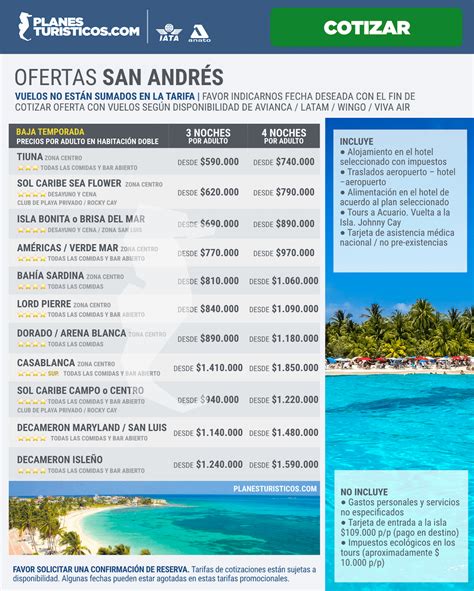San Andrés Planes O Paquetes Todo Incluido