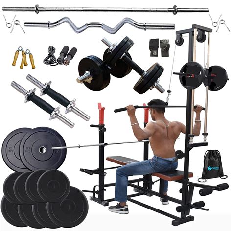 Hashtag Fitness 20in1 Bench Home Gyms And Gym Equipments For Home With