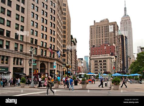 Flatiron Building District Broadway 5th Avenue Manhattanflatiron