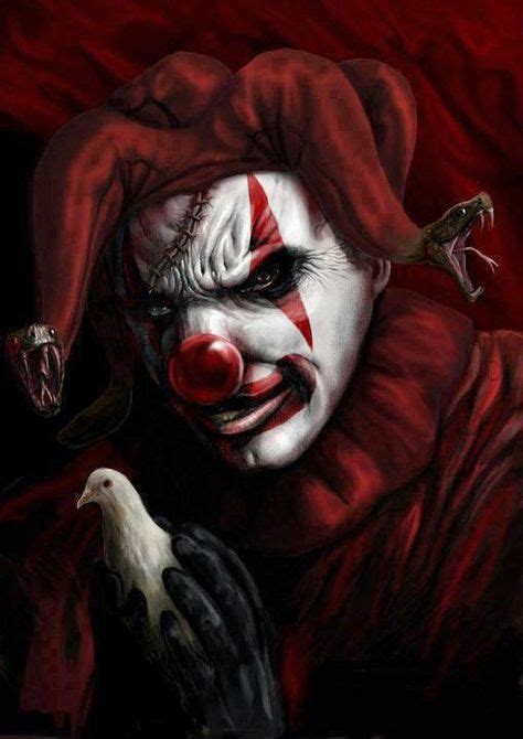 10 Best Evil Clown Pictures Images Horror Art Clown Evil Clown