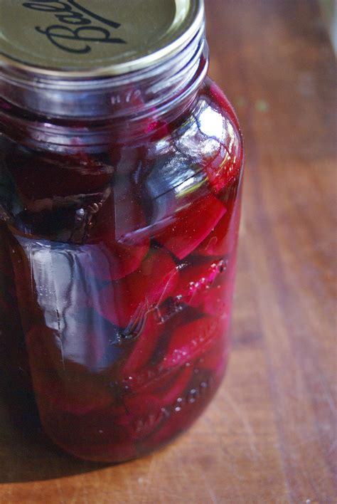 canning pickled red beets  steps  pictures
