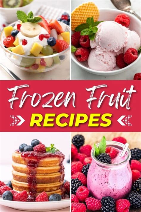 30 Frozen Fruit Recipes You Absolutely Have To Try Insanely Good
