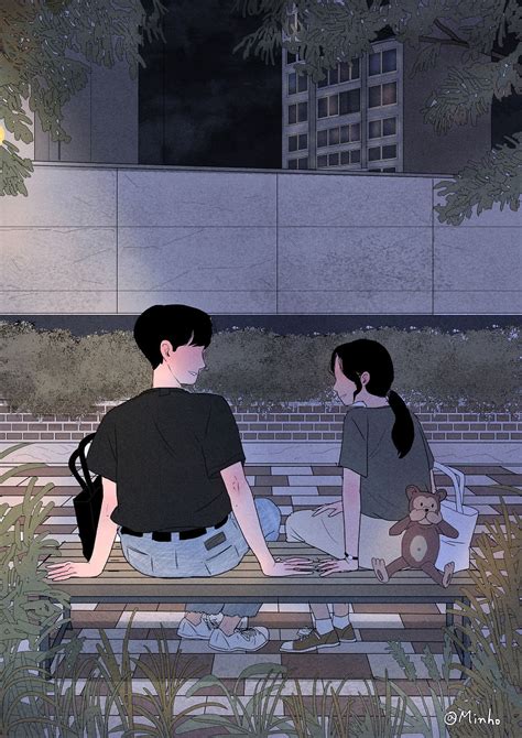 In today's video i'm sharing with you a cute and aesthetic cartoon profile pictures!!! Korean Artist Illustrates The Daily Life Of A Loving ...
