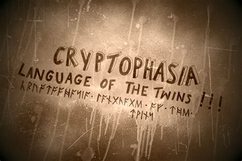 Cryptophasia Language Of The Twins Krystian Griffiths Flickr