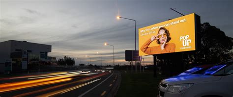 Billboard Static And Digital Roadside Advertising Pop Up Ads