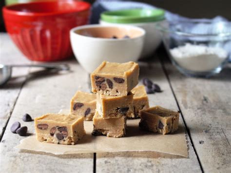 Chocolate Chip Cookie Dough Fudge Feed Your Beauty